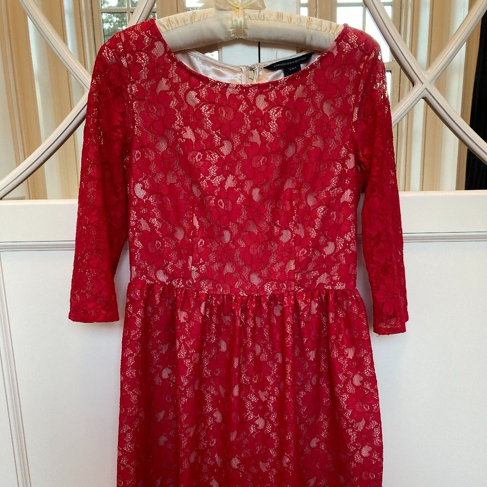 French Connection lace dress